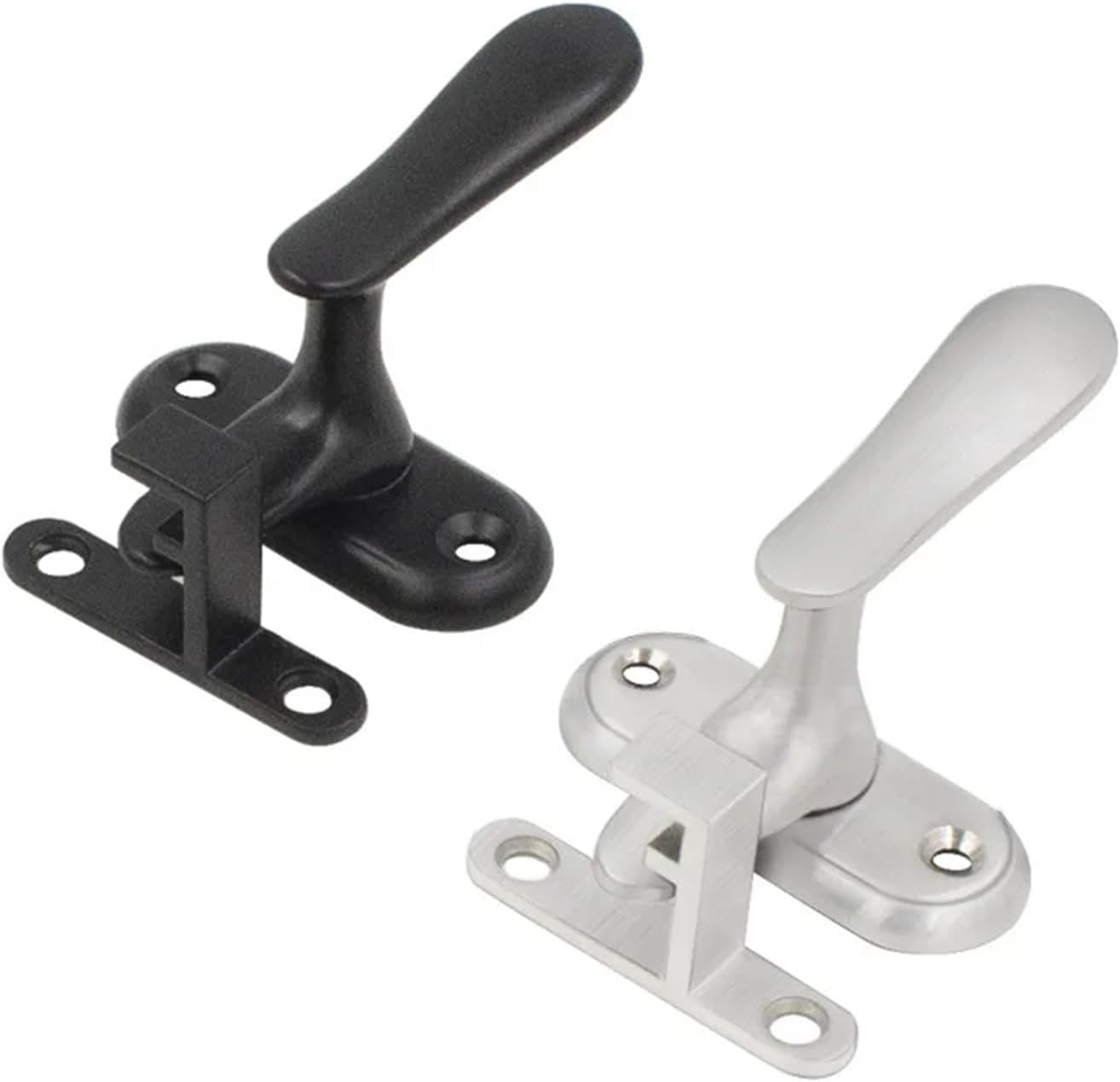 1Pcs Stainless Steel Doors Locks Latch Window Gate Security Bolts Room Doorknob for Home Furniture Hardware Fittings(B)