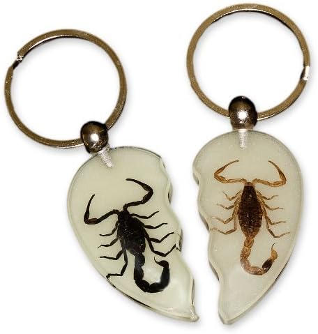His and Hers Valentine Keychains, Scorpions