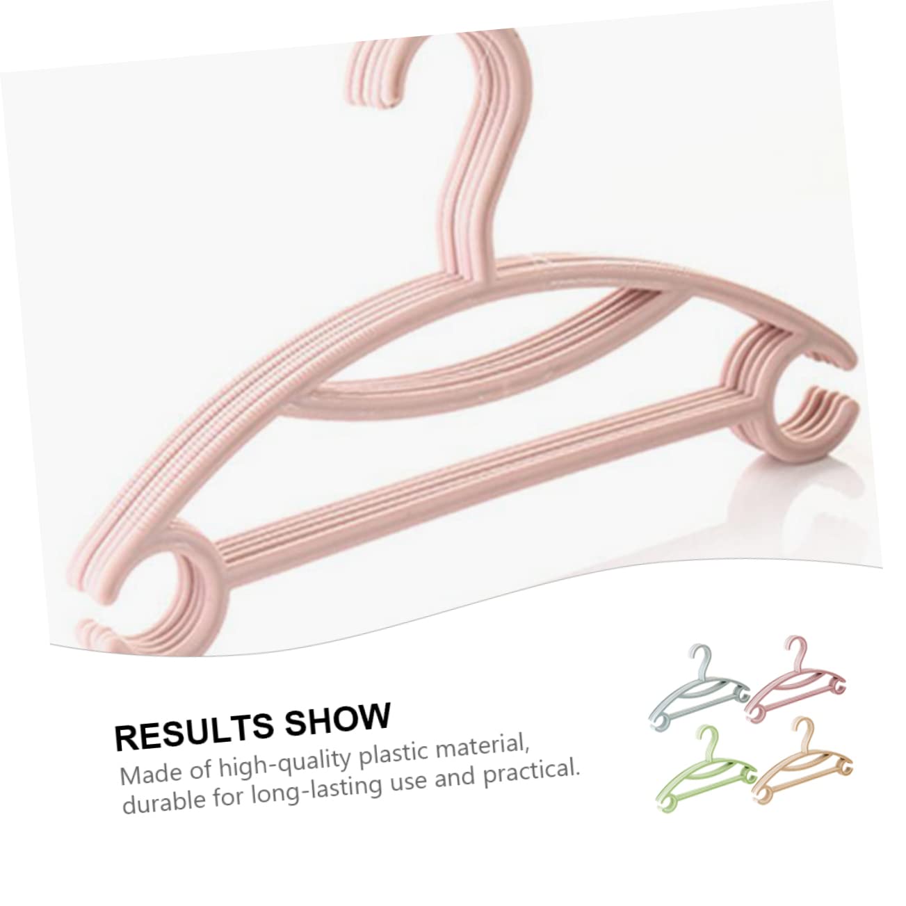 Luxshiny 20stücke Kleiderbügel für Babykleidung Stabile Haken für Kinderbekleidung rutschfeste Gepäckbügel Formschwere Kleiderbügel ohne Abdrücke für Schrankorganizer