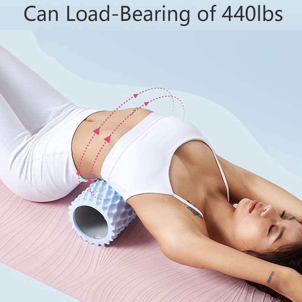 Rullo Di Schiuma Per Fitness – Per Massaggio, Stretching, Allenamento – Dimensioni 33x14 Cm, Leggero