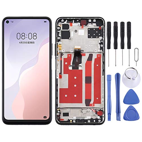 Écran LCD pour Huawei Nova 7 Se avec numériseur noir haute précision et châssis ajusté