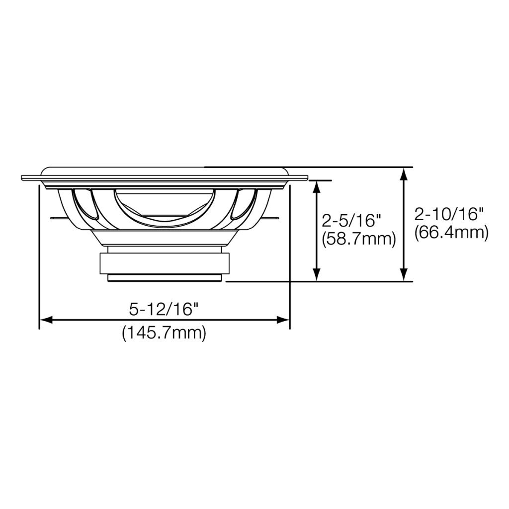 Lautsprecher Boxen Einbauset passend mit JBL Stage 2 64CFS 16,5cm System Auto Einbausatz für Peugeot 206