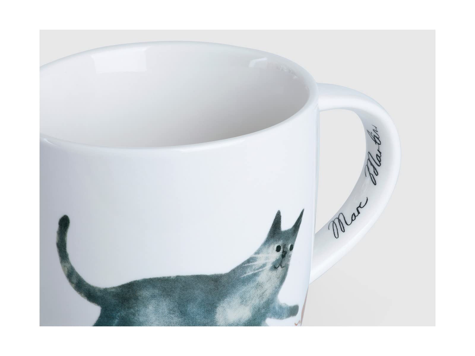 Tazza Maxwell & Williams 400 Ml – Gatto & Laptop – Collezione Feline Friends – Regalo In Scatola Per Amanti Dei Gatti