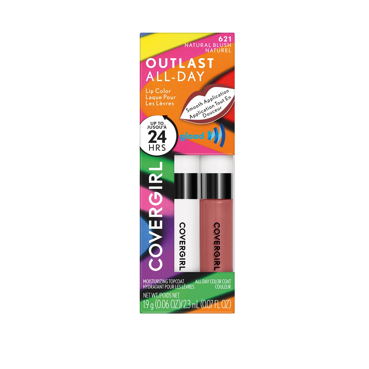 COVERGIRL - ALL DAY LAST: Natural looking nude lip colour that lasts up to 24 hours.