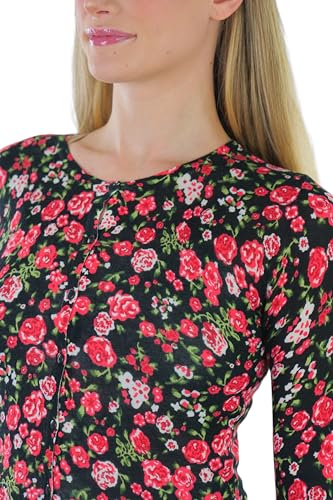 Image of ToBeInStyle Women's Long Sleeve Button Down V-Neck Cardigan