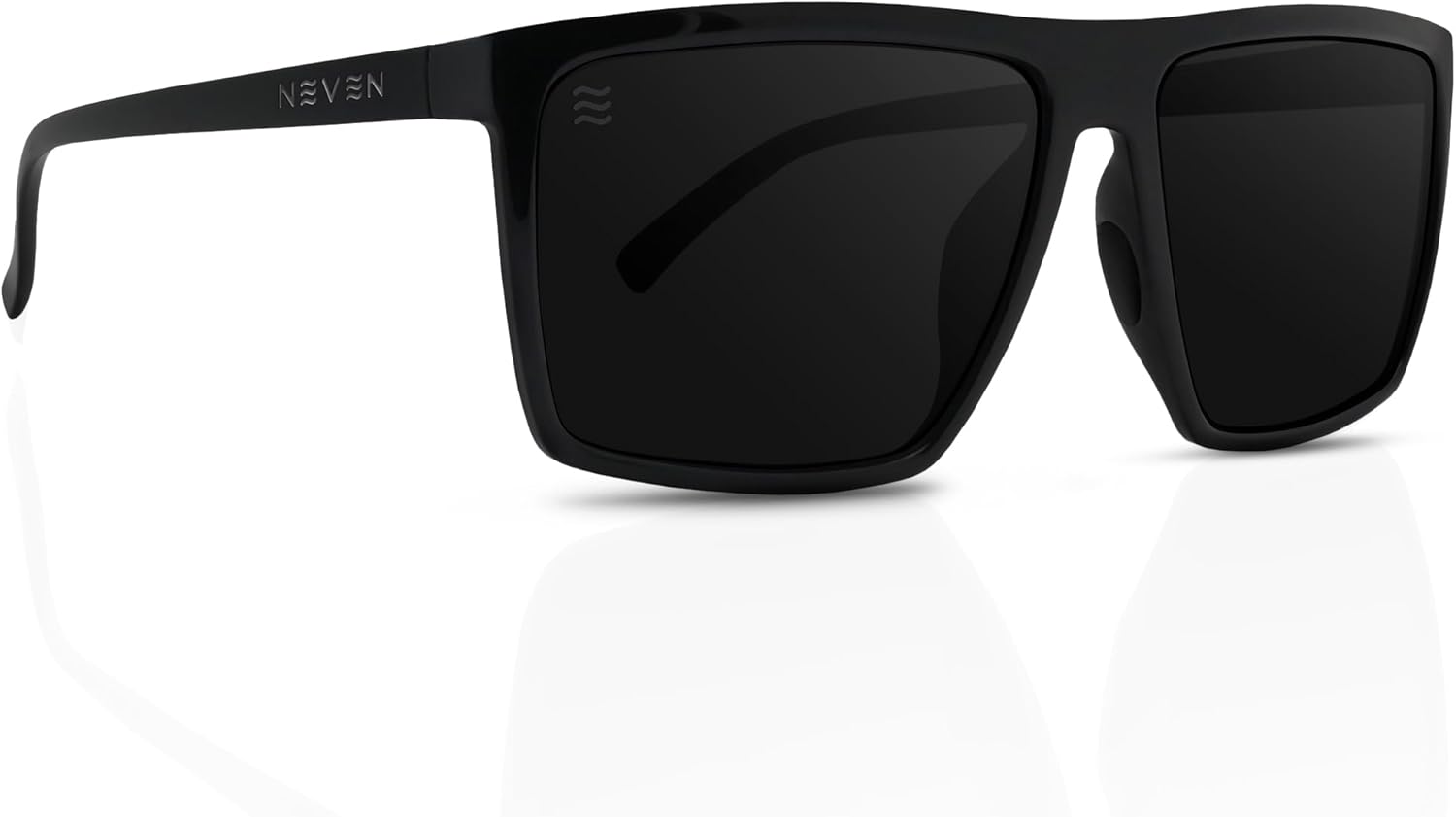 NEVEN Men's Polarized Sunglasses - Chic Rectangular Glasses - UV Protection Glasses for Coastal Activities.