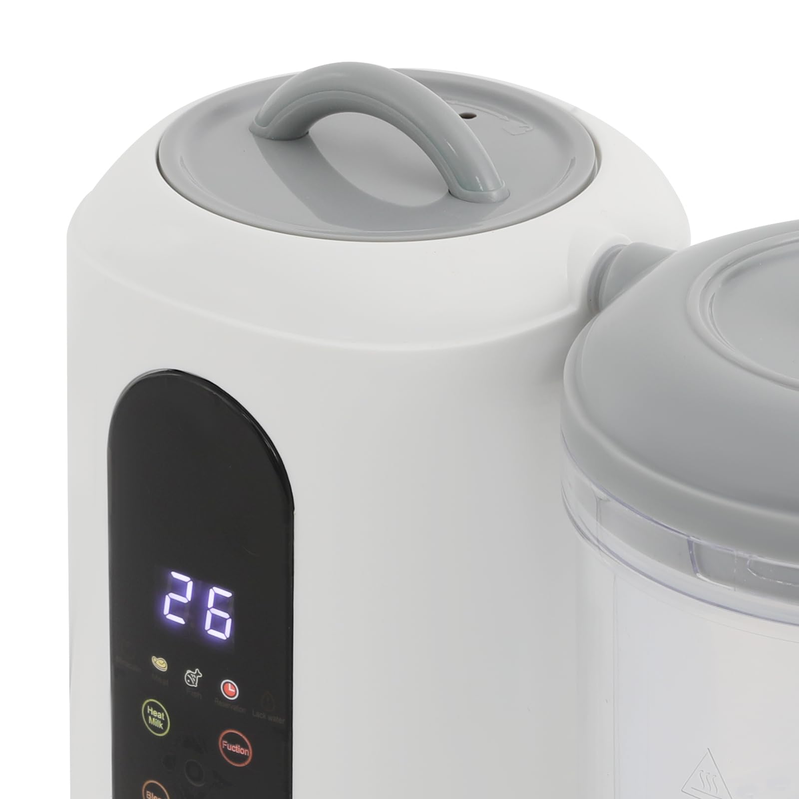 Robot de cuisine pour bébé - 450 W - Avec fonctions cuisson à la vapeur, mélange et chauffage - 50 à 400 ml - Pour la préparation des légumes, des fruits, de la viande