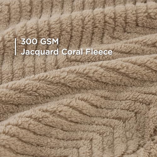 Bedsure Hundedecke für Haustier Hunde Katzen Welpen Weiche Warme Matte, flauschig und weich, Hellgraubraun 100x120 cm
