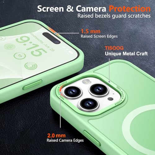 Magnetic iPhone 15 Pro Case with Strong MagSafe & Drop Protection