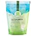 Grab Green Natural 3 in 1 Laundry Detergent Pods, Fragrance Free, Organic Enzyme-Powered, Plant & Mineral-Based, Free & Clear/Unscented, 24 Loads (6 Pack)