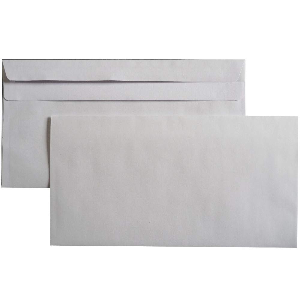 Briefumschläge selbstklebend o. Fenster 125x235 mm kompakt 75 g/m² (1000)
