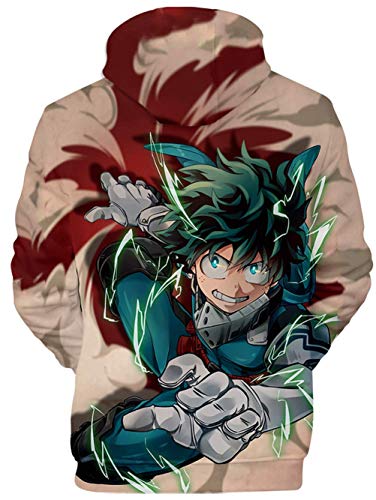 YIMIAO Ragazzi My Hero Academia Anime 3D Stampata