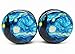 Pierced Republic A Starry Night Ear Plugs - Acrylic Screw-On - New - 8 Sizes - Pair (2 Gauge (6mm))