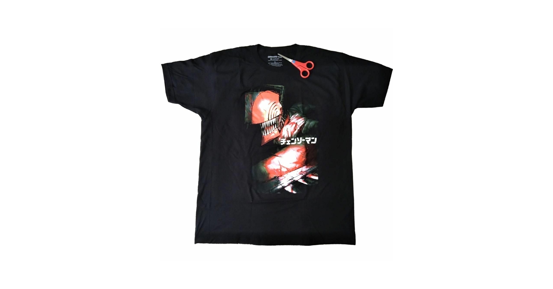 Amazon.co.jp: 海外公式 チェンソーマン Tシャツ XL 黒 アニメT
