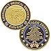 Hero's Valor Emergency Medical Services EMS/EMT Challenge Coin Prayer 1-Pack (Single Coin)