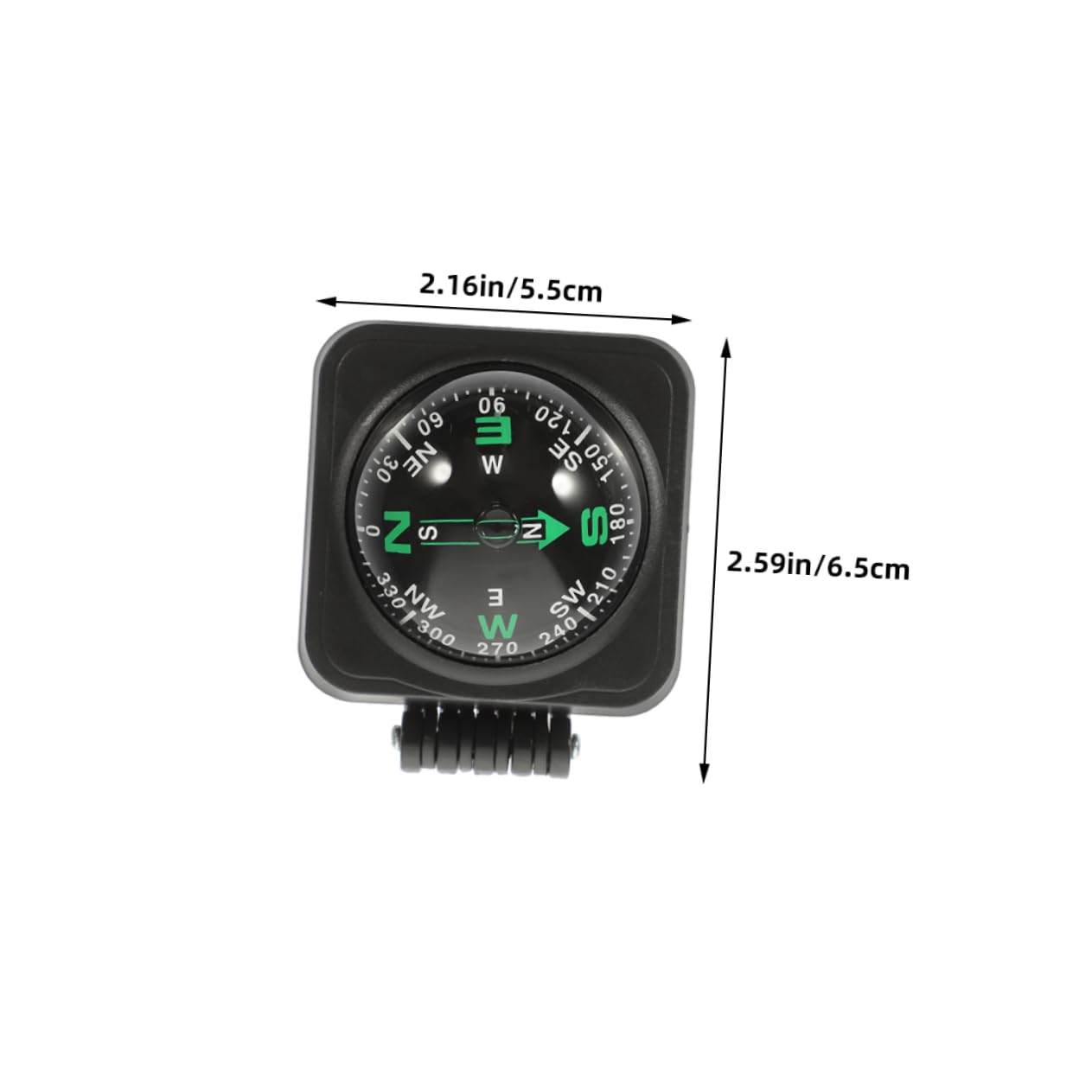 FUNOMOCYA 3pcs Car Compass Ball: Automotive Compass Ball Dash Mount Car Accessories Adjustable for Truck Boat Marine to Find Direction