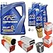 Produktbild Inspektionspaket Wartungspaket Filterset mit 9 L Motoröl Defender 10W-40, Ölfilter, Luftfilter, Kraftstofffilter, Innenraumfilter, Verschlussschraube