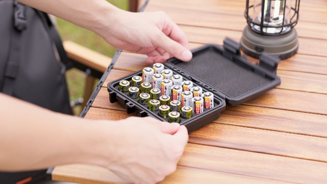 Amazon.com: 24 Slots CR2 CR123 CR123A Lithium Battery Organizer