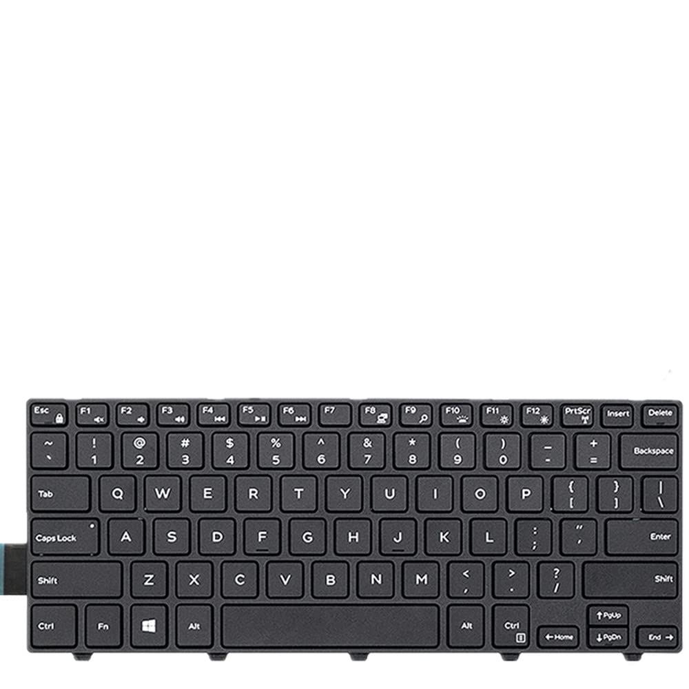 Clavier pour Dell Inspiron 5459 version US noir de remplacement - 3