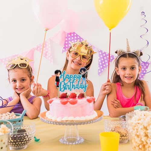 Decoración para tarta BTS Tiny Tan de cumpleaños infantil 4