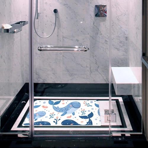 Alfombrilla antideslizante para bañera extra larga de PVC Blue Ocean 7