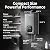 GEN II Ranein Propane Gas Tankless Water Heater Max 4.3 GPM, 100,000 BTU Indoor On Demand Instant Hot Water Heater with LED Temperature Control Panel
