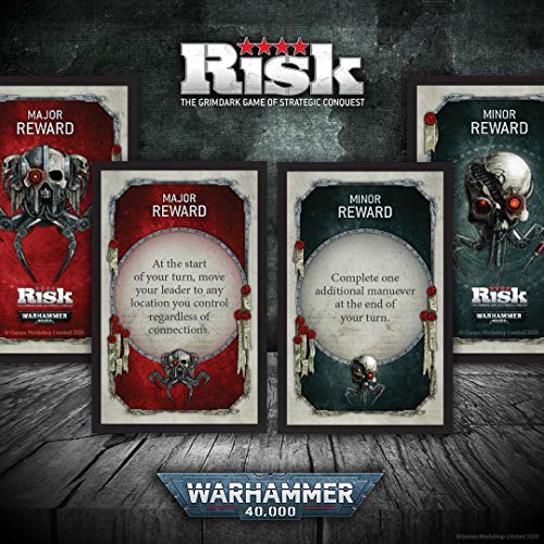 Risk Warhammer 40,000 Board Game | Based On Warhammer 40K From Games Workshop | Officially Licensed Warhammer 40,000 Merchandise | Themed Risk Game #TOP7