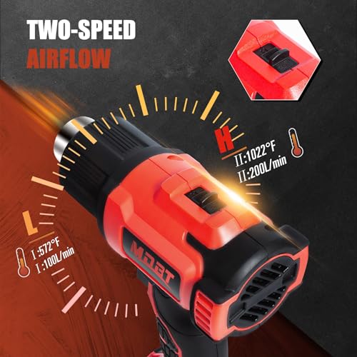 Mdbttools Heat Gun With Two 2.0 Ah Battery thumb #2