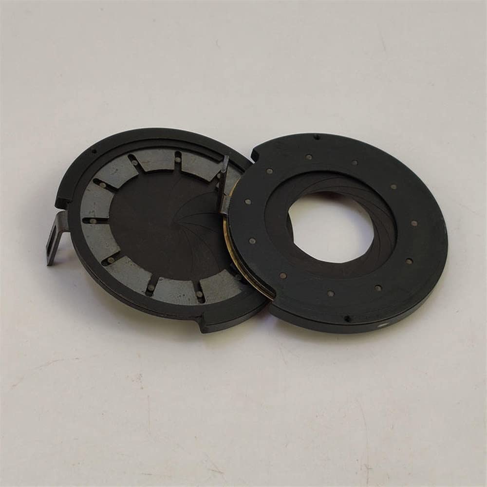 Accessori per microscopi 1 PZ 2-29mm Amplificazione Zoom Iris Ottico Apertura A Membrana Condensatore 11 Lame Digital Camera Monitor Microscopio Adattatore Durata e Prestazioni affidabili