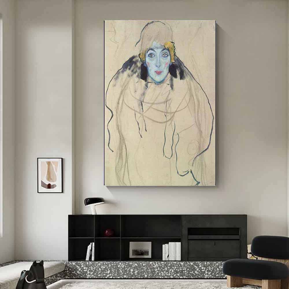 専用】レディ / モダン画 キャンバス 50×40㎝ 原画限り おしゃれ 専用