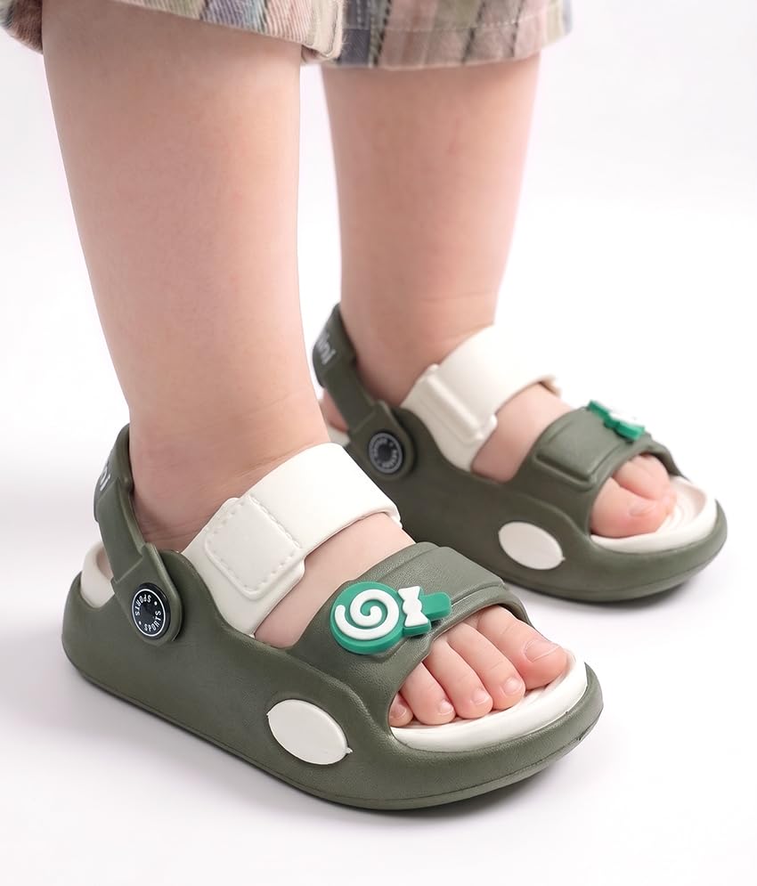 Image of Blue Kids Slip-On Sandals | Lightweight Comfortable Casual Sandals for Boys & Girls