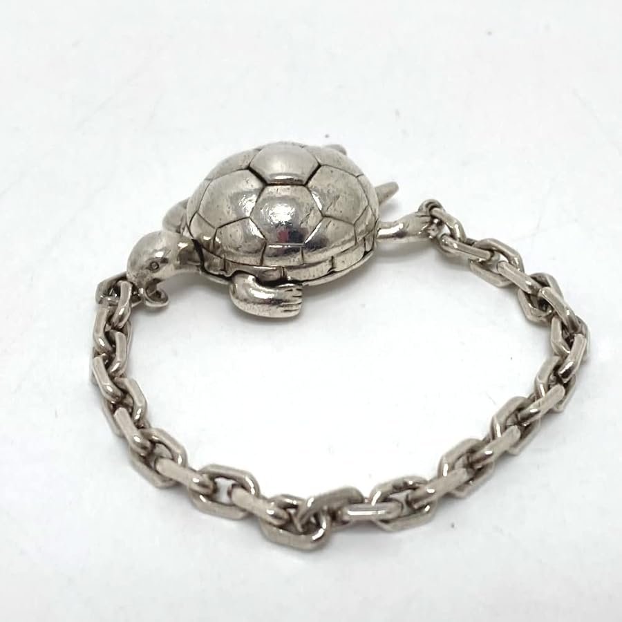 Amazon | [エルメス] キーチェーン 亀 かめ タートル チャーム SV925