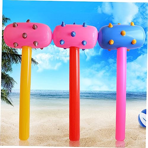 JOINPAYA 2pcs Inflatable Hammers Toy Hammer Set for Boys and Girls Pvc Inflatable Toys Random