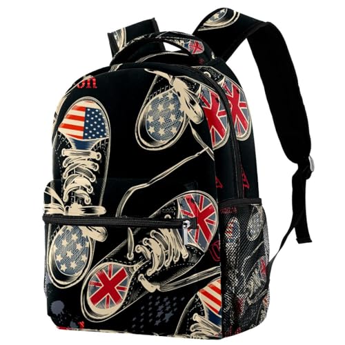 Sac à dos de voyage décontracté style Londres pour escapades et cours