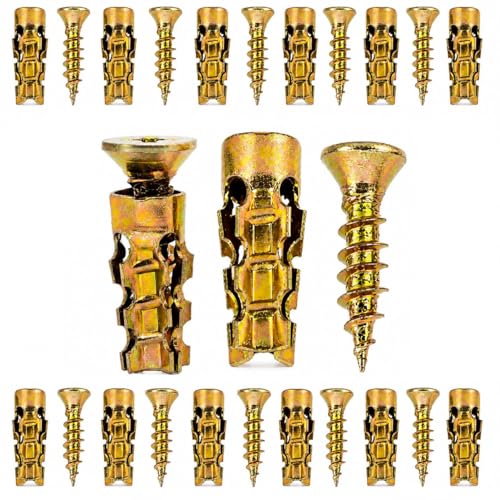 30PCS Hinge Repair Screw Expansion Anchor Kit