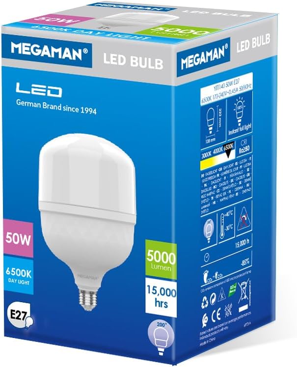 Led 50w 6500k E27