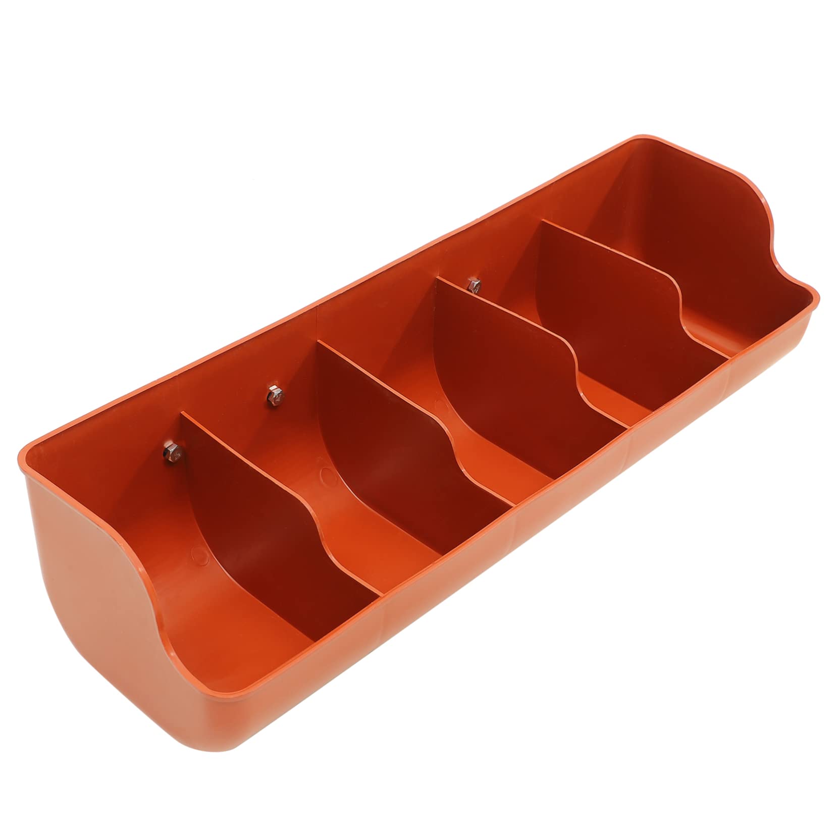Healeved Abrevadero Valla Colgante Comedero para Ganado Comedero para Cabras Cuencos De Agua De Ovejas De Granja Alimentador De Valla con Clips Plato El Plastico Automático Botella De Agua