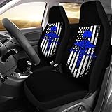 ➤ Ajuste universal: La funda del asiento delantero del coche tiene alta elasticidad para facilitar su instalación. Se adapta a la mayoría de los vehículos, incluyendo coches, camiones, sedanes, furgonetas y todoterrenos.