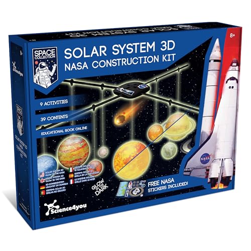 Système Solaire 3D Phosphorescent cadeau idéal enfant de 8 ans