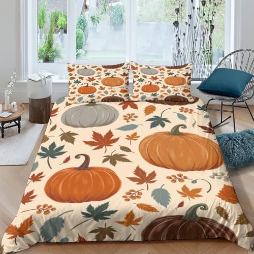 Housse de couette citrouille hypoallergique contre les allergies - 4