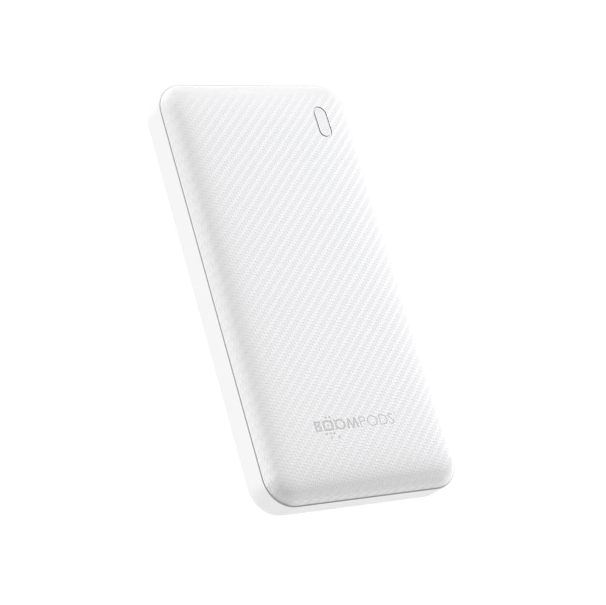 power bank obi-power 10000mah white quick charge usb