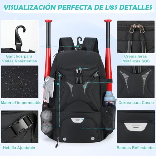 Béisbol, Toy beisbol accesorios Marca NUBILY (3)