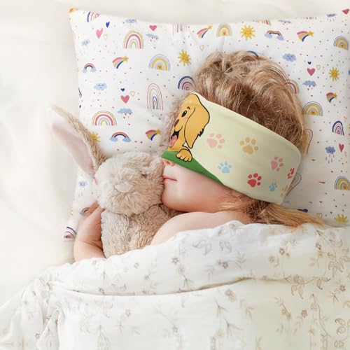 Image of Kids Bluetooth Headband Headphones, Soft Toddler Sleep Mask Headphones