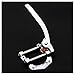 pizarra Guitar Vibrato Tailpiece Tremolo Flat Top Body Tremolo Unit Vibrato Bridge for, LP, ETC Electric Guitars(Silver)