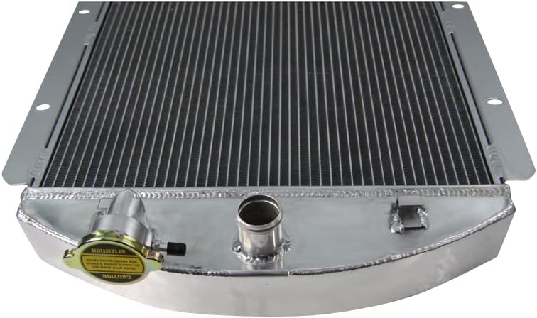 Aluminium 4 Rows Radiator Compatible with 1941-1946 Chevy Pickup Truck V8 Small Block 1943 1945