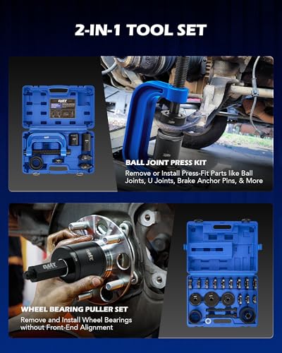 Image of Orion Motor Tech OMT 34pc Ball Joint & Wheel Bearing Press Kit