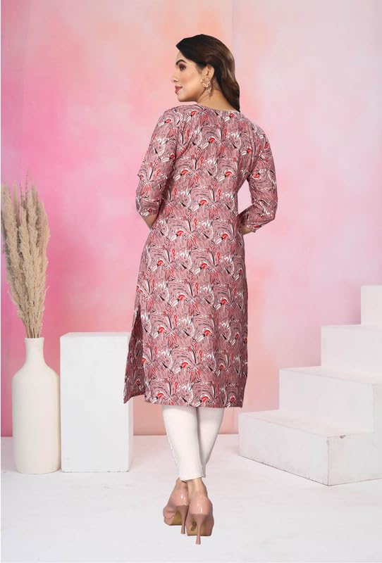 Image of Women Printed Crepe Kurtas