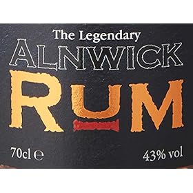 Alnwick Rum The Legendary Dark Rum70 cl