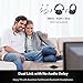 immagine 5Avantree HT4186 Cuffie Wireless Auricolari a Collana Senza Fili per TV, PC con Trasmettitore Bluetooth, per Audio Ottico Digitale, RCA, AUX da 3.5mm, Plug & Play, Nessun Ritardo Audio