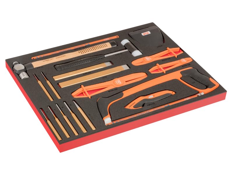 Mousse 7 Dotation Auto BAHCO FF1A224LM avec système d'outils 26 pièces